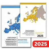 Podręczniki dla szkół zawodowych - Zestaw książek: Certyfikat kompetencji zawodowych przewoźnika drogowego oraz Zadania do nauki na certyfikat kompetencji zawodowych przewoźnika drogo.. - miniaturka - grafika 1