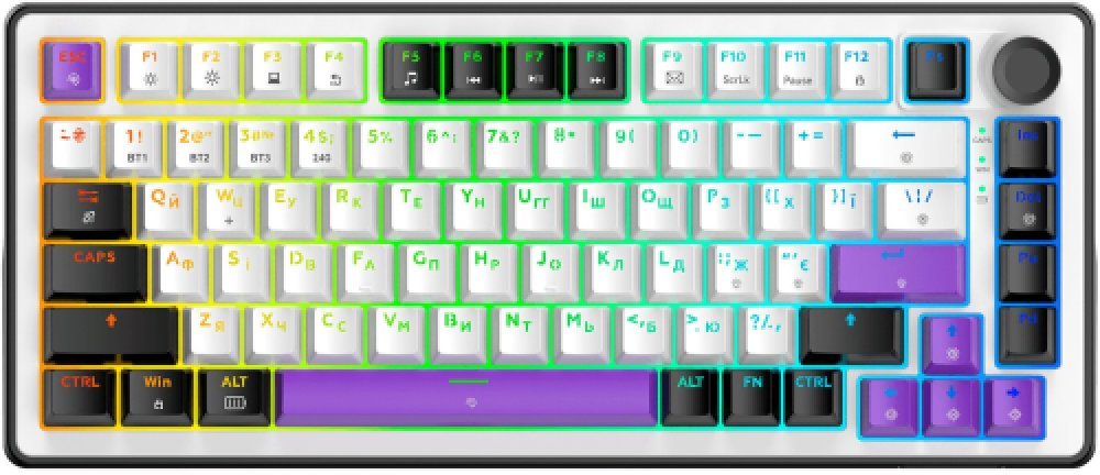 Hellyberry Powered by Hator HK75WL Wireless ENG/UA/RU HK75WL 8721325992260