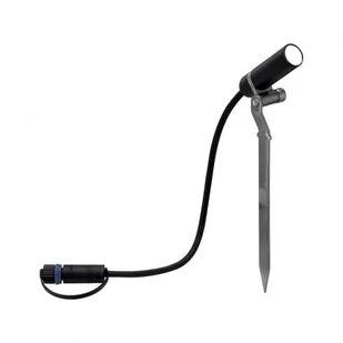 Paulmann 939.97 Outdoor Plug & Shine Spotlight Plan Tini 3000 K 2,5 W 24 V 40 ° antracyt aluminiowa 93997 lampa zewnętrzna reflektor reflektor oświetlenie lampa ogrodowa 93997 - Lampy ogrodowe - miniaturka - grafika 1