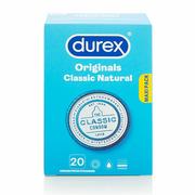 Prezerwatywy - Durex Prezerwatywy - Classic Natural Condoms 20 szt - miniaturka - grafika 1