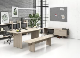 Tablica akustyczna 120x80 cm, szara - Inne meble biurowe - miniaturka - grafika 2