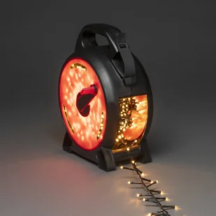 Konstsmide Christmas Łańcuch świetlny LED Compact bursztynowy 300 LED 6,58m - Lampy ogrodowe - miniaturka - grafika 2