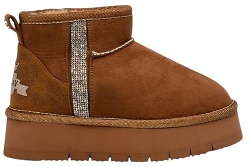 REPLAY GBF25 modne kozaki, 012 brązowe, 33 EU, 012 Brązowy, 33 EU