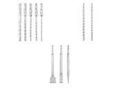 Wiertła - PARKSIDE PERFORMANCE® Zestaw wierteł lub dłut SDS-Plus - miniaturka - grafika 1