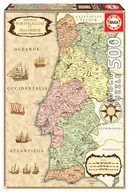 Puzzle - G3 Puzzle 500 Mapa Portugalii z 1710 roku Nowa - miniaturka - grafika 1