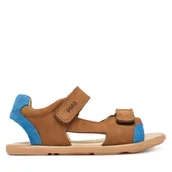 Buty dla chłopców - Sandały Primigi 1416611 S Brązowy - miniaturka - grafika 1