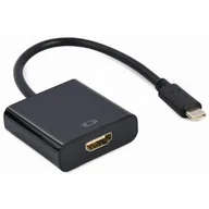 Pozostałe akcesoria sieciowe - GEMBIRD Adapter USB-C do HDMI 4K 60Hz żeński 15 cm A-CM-HDMIF-04 | - miniaturka - grafika 1