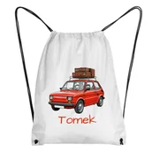 Plecaki worki - Worek Fiat 126 p Maluch z dowolnym imieniem - miniaturka - grafika 1