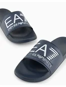 Kapcie męskie - ciabatte sport uomo ea7 7x000108 af15118 ba045 navy blue - miniaturka - grafika 1