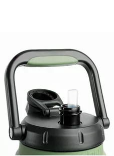 Butelka termiczna ze słomką Asobu Canyon Jug 1,43 l - basil green - Butelki termiczne - miniaturka - grafika 2