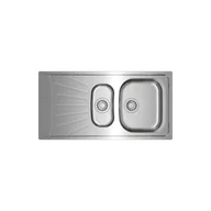 Zlewozmywaki - Zlewozmywak Teka STARBRIGHT 60 E-XN 1 1/2B 1D X 115150003 - miniaturka - grafika 1
