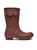Kalosze damskie - Hunter Kalosze WFS1000RMA Bordowy - miniaturka - grafika 1