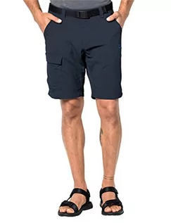 Spodnie męskie - Jack Wolfskin Mens hoggar Shorts Night Blue (talia 34) 1503781 - grafika 1