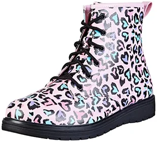 Skechers Dziewczęce botki 302918l Pkmt, Różowy Multi Pu, 28 EU - Botki damskie - miniaturka - grafika 1