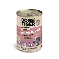 Mokra karma dla psów - Dogs'n Tiger smakowite menu, 6 x 400 g - Wołowina z jagnięciną, pasternakiem i jagodami - miniaturka - grafika 1