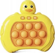 Zabawki interaktywne dla dzieci - Elektroniczna, Antystresowa Gra Zręcznościowa Pop It - Kaczuszka - miniaturka - grafika 1