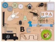 Tablice i flipcharty - Tablica Manipulacyjna Montessori średnia naturalna N 17w1 - 3TOYSM - miniaturka - grafika 1