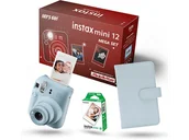 Aparaty natychmiastowe - FUJIFILM Instax mini 12 Mega Set ( Album + wkłady) niebieski - miniaturka - grafika 1