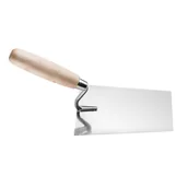 Narzędzia murarskie - Kielnia czworokątna 26 nierdzewna 18 x 12 cm rączka drewniana - miniaturka - grafika 1