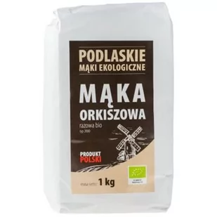 Podlaskie Mąki Ekologiczne Mąka orkiszowa Razowa Bio 1 kg - Zdrowa żywność - miniaturka - grafika 1