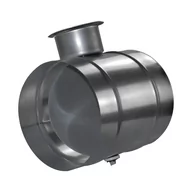 Rekuperatory i centrale - Przepustnica wentylacji ocynkowana ręczna 200 mm VENTS 5907660877568 - miniaturka - grafika 1