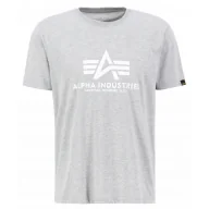 Odzież taktyczna i umundurowanie - Alpha Industries Basic 100501 230 - Szary Melanż  M - miniaturka - grafika 1