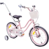Rowery - Sun Baby Heart Bike 16 cali Różowy 2021 - miniaturka - grafika 1