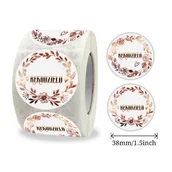 Scrapbooking - Naklejki Ozdobne Okrągłe 3,8 Cm Rękodzieło 10 Szt. - miniaturka - grafika 1