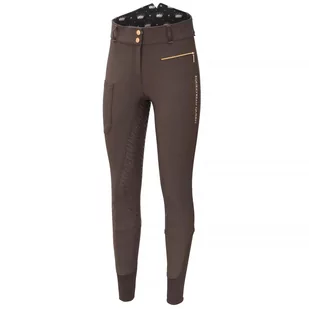 Bryczesy z wysokim stanem damskie Equestrian Queen Islington 23AW pełny lej - Bryczesy - miniaturka - grafika 1