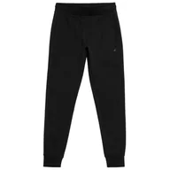 Spodnie sportowe męskie - Męskie spodnie dresowe 4F Trousers M0943 Rozmiar: XXL / Kolor: czarny - miniaturka - grafika 1