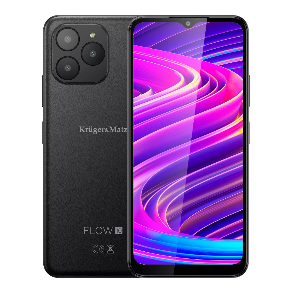 Kruger&Matz Flow 10 4GB/64GB Dual Sim Czarny