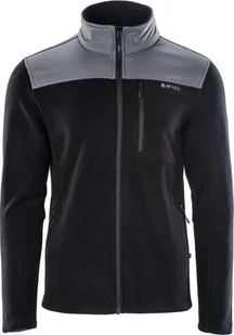 Hi-Tec Polar męski bluza Hi-Tec Hanis 350 czarna rozmiar XL - Bluzy męskie - miniaturka - grafika 1
