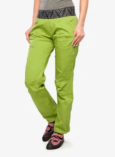 Spodnie wspinaczkowe damskie Ocun Pantera Organic Pants - green peridot - Sprzęt wspinaczkowy - miniaturka - grafika 1