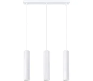 Sollux SL.1537 - Żyrandol na lince KARBON 3xGU10/10W/230V biały - Lampy sufitowe - miniaturka - grafika 1