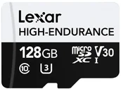Karty pamięci - Lexar High-Endurance 128 GB MicroSDXC UHS-I Klasa 10 - miniaturka - grafika 1