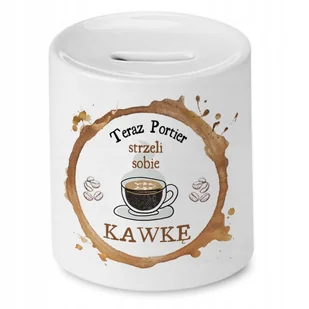 Dla Telemarketera Skarbonka na Urodziny na Prezent z Nadrukiem ze Zdjęciem + Opakowanie na prezent (wzór 01) - Skarbonki - miniaturka - grafika 1