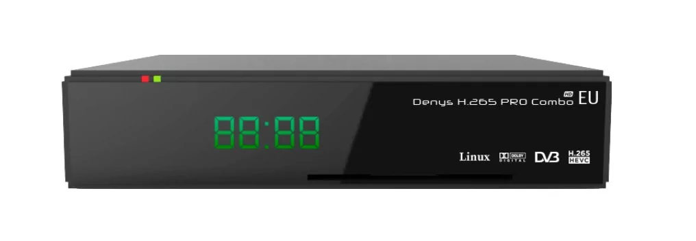 Denys H.265 Pro Combo Eu Dvb-S2X + Dvb-T2/C + Iptv