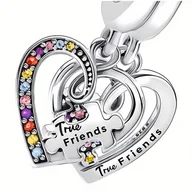 Charmsy - Charmsy do Pandora - CHARMS PRAWDZIWI PRZYJACIELE - miniaturka - grafika 1