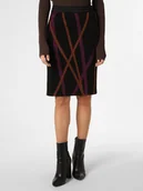 Spódnice - Apriori - Spódnica damska, czarny|wielokolorowy - miniaturka - grafika 1