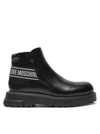 Botki damskie - LOVE MOSCHINO Botki JA21024G1LIA0000 Czarny - miniaturka - grafika 1