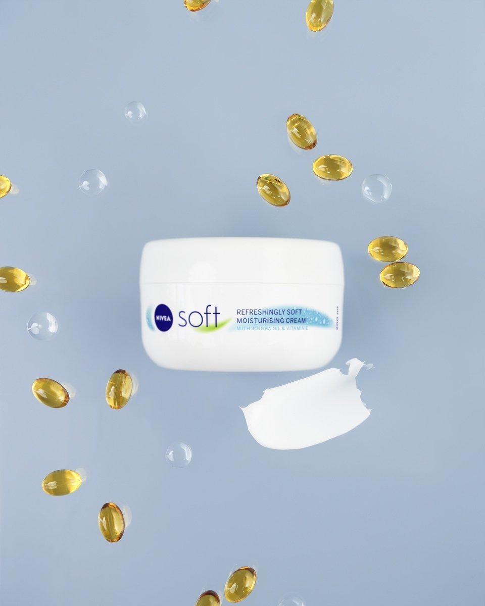 NIVEA SOFT Nawilżający krem do ciała i rąk 3x300ml