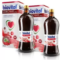 Witaminy i minerały - Biovital Zdrowie Plus, Zestaw Dwupak, 2x1000ml - miniaturka - grafika 1