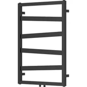 Grzejniki łazienkowe - Mexen Zoom grzejnik łazienkowy dekoracyjny 770 x 530 mm, 275 W, czarny - W130-0770-530-00-70 - miniaturka - grafika 1