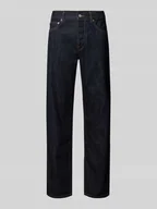 Spodnie męskie - Jeansy o kroju straight fit z czystej bawełny - miniaturka - grafika 1