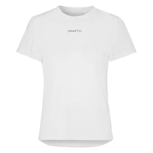Damska Koszulka z krótkim rękawem CRAFT ADV ESSENCE SS TEE 2 W 1914798-900000 – Biały - Koszulki i topy damskie - miniaturka - grafika 1
