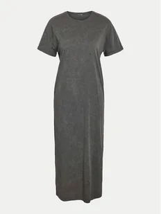 Noisy May Sukienka codzienna Brandy 27033186 Szary Regular Fit - Sukienki - miniaturka - grafika 1