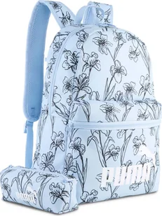 Plecak rekreacyjny PUMA Plecak Phase 20L Haute Tropic - Galactic Gray jasnoniebieski - Plecaki - miniaturka - grafika 1