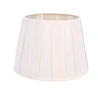 Oprawy, klosze i abażury - Kremowy abażur na lampkę, na żarówkę E27 - miniaturka - grafika 1