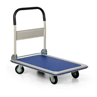 Wózki magazynowe - B2B Partner Składany wózek platformowy, nośność 300 kg KR1014-R, 300kg - miniaturka - grafika 1