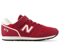 Buty dla dziewczynek - Buty dziecięce NB YV373XY2 373 Czerwone - miniaturka - grafika 1
